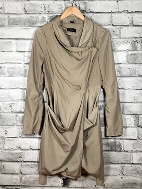 | Rudsak Chino Nylon Trench Coat Rain Jacket |Size:  M